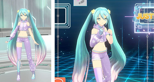 画像ギャラリー No.003のサムネイル画像 / 「Fit Boxing feat. 初音ミク -ミクといっしょにエクササイズ-」，ワールドイズマインを含む3曲を追加する有料DLCを5月23日に配信