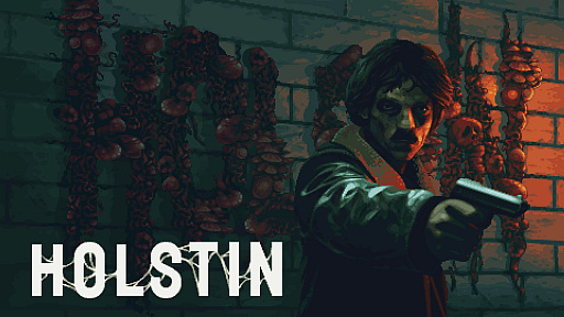 画像ギャラリー No.002のサムネイル画像 / レトロなドット絵のサバイバルホラー「Holstin」，Steamでデモ版をリリース。最新トレイラーを公開