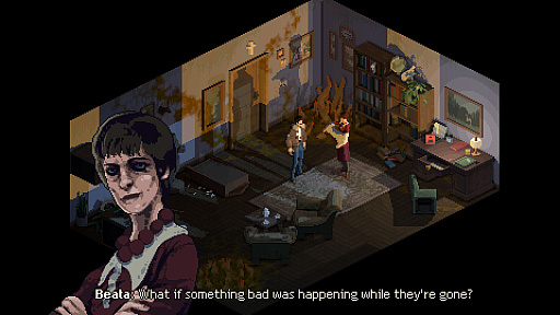 画像ギャラリー No.005のサムネイル画像 / レトロなドット絵のサバイバルホラー「Holstin」，Steamでデモ版をリリース。最新トレイラーを公開