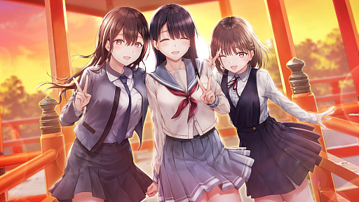 画像ギャラリー No.016のサムネイル画像 / ［インタビュー］ゲームで彼女を作る最先端「制服カノジョ」。前田佳織里さん，橘 杏咲さん，小坂井祐莉絵さんがSNS恋愛を演じる