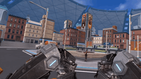 画像ギャラリー No.003のサムネイル画像 / VR対戦アクション「ブレイゼンブレイズ」，現在開催中のオープンβテストで賞金稼ぎイベントを実施。新ランナー「サンシャイン」も登場