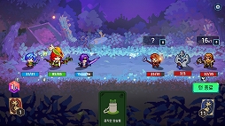 画像ギャラリー No.002のサムネイル画像 / ドット絵スタイルのデッキ構築型ローグライトゲーム「アーキタイプ・ブルー」が発表に。アーサー王物語の英雄となり，遠征を成功させよう