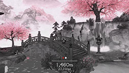 画像ギャラリー No.004のサムネイル画像 / 水墨山水画のような空間を舞台にしたエンドレスジャンプACT「点睛（TENSEI）」，Steamで配信開始