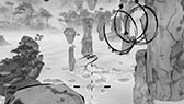 画像ギャラリー No.008のサムネイル画像 / 水墨山水画のような空間を舞台にしたエンドレスジャンプACT「点睛（TENSEI）」，Steamで配信開始