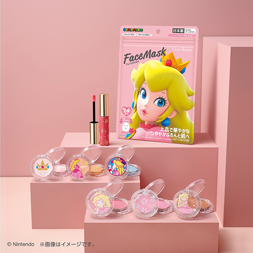 画像ギャラリー No.001のサムネイル画像 / ピーチ姫がサマンサタバサグループ，クレアボーテとコラボ。プリンセス気分が味わえるジュエリーやバッグなどを展開