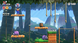 画像ギャラリー No.017のサムネイル画像 / Switch用パズルアクション「マリオvs.ドンキーコング」が2024年2月16日に登場。2人での協力プレイにも対応