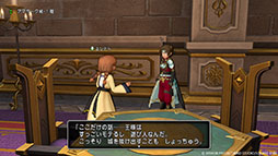 画像ギャラリー No.009のサムネイル画像 / 「ドラゴンクエストX　未来への扉とまどろみの少女　オンライン」，巨大な城と城下町を有するアマラーク王国や，キーパーソンの情報が公開に