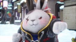 画像ギャラリー No.010のサムネイル画像 / 「見た目はウサギ，中身は中年！」な主人公を黒田崇矢さんが演じる。中年ウサギがパワードスーツを駆る「Rusty Rabbit」，9月24日発売決定