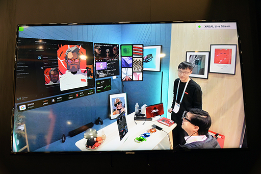 画像ギャラリー No.003のサムネイル画像 / ハンドトラッキング対応のXREAL Air 2 Ultraで何ができるのか？ 体験デモで見えてきた見どころとは？
