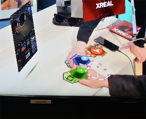 画像ギャラリー No.007のサムネイル画像 / ハンドトラッキング対応のXREAL Air 2 Ultraで何ができるのか？ 体験デモで見えてきた見どころとは？