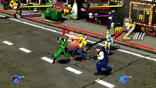画像ギャラリー No.023のサムネイル画像 / シリーズ最新作「RUSHING BEAT X: Return Of Brawl Brothers」,本日発売。150種以上の技とコンボが楽しめるベルトスクロールアクション