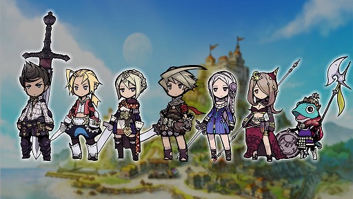 画像ギャラリー No.007のサムネイル画像 / 「レジェンド オブ レガシー HDリマスター」本日発売。幻の大陸アヴァロンを舞台に，7人の冒険者たちの物語が綴られる