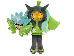 画像ギャラリー No.003のサムネイル画像 / 「ポケモンSV」，伝説のポケモン・オーガポンのお面を外したぬいぐるみを3月7日に発売。かわいい素顔といかついお面のギャップが印象的