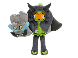 画像ギャラリー No.004のサムネイル画像 / 「ポケモンSV」，伝説のポケモン・オーガポンのお面を外したぬいぐるみを3月7日に発売。かわいい素顔といかついお面のギャップが印象的