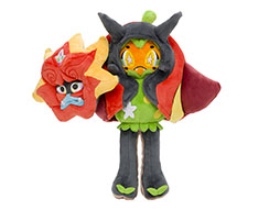 画像ギャラリー No.006のサムネイル画像 / 「ポケモンSV」，伝説のポケモン・オーガポンのお面を外したぬいぐるみを3月7日に発売。かわいい素顔といかついお面のギャップが印象的