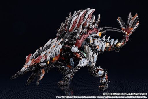 画像ギャラリー No.001のサムネイル画像 / 「Horizon Forbidden West」のプラモデル「MODEROID スロータースパイン」，7月に発売。全長約390mmにも及ぶ超ビッグスケール