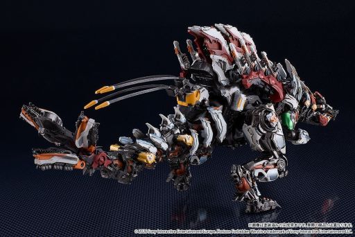 画像ギャラリー No.009のサムネイル画像 / 「Horizon Forbidden West」のプラモデル「MODEROID スロータースパイン」，7月に発売。全長約390mmにも及ぶ超ビッグスケール