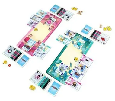 画像ギャラリー No.002のサムネイル画像 / TCG大会風ボードゲーム第2弾「チャレンジャーズ！：ビーチカップ」，ホビージャパンから10月下旬発売