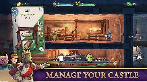 画像ギャラリー No.001のサムネイル画像 / 「The Elder Scrolls: Castles」正式発表。現実世界の1日が1年となる世界を舞台に，城を拡張し王国を繁栄させるスマホ向けシミュレーション
