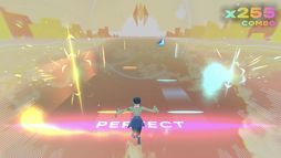 画像ギャラリー No.001のサムネイル画像 / 疑似VR体験ができるリズムゲーム「Starri」のPC版がSteamで配信開始。カメラを使ってモーション入力し，ノーツを叩く