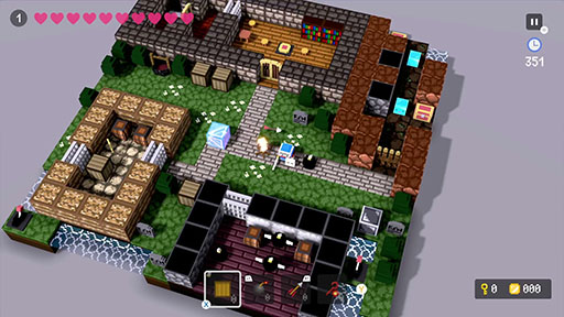 画像ギャラリー No.002のサムネイル画像 / 「BQM ブロッククエスト・メーカー Remastered」，Xbox Series X|S版が登場。制作したダンジョンはPC，PS5で相互プレイも可能
