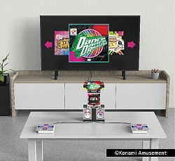 画像ギャラリー No.005のサムネイル画像 / 「DanceDanceRevolution Classic Mini」，9月27日に一般販売開始。初代筐体を約5分の1サイズで再現し，初代〜3rdMIXを楽しめる