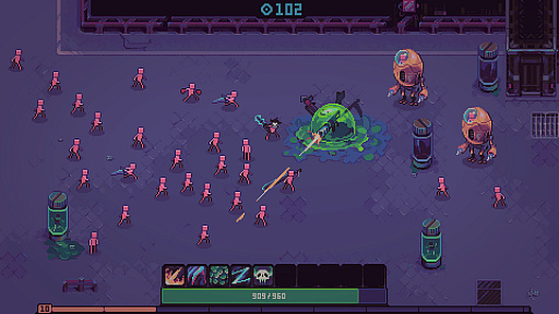 画像ギャラリー No.002のサムネイル画像 / 巨大スライムがサバイバルする「Slime 3K: Rise Against Despot」，アーリーアクセス版を11月2日にリリース。Steamではデモを公開中