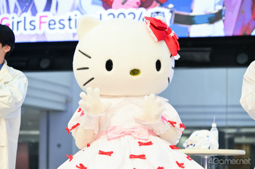 画像ギャラリー No.025のサムネイル画像 / 主（ロード），ハローキティの登場に池袋が沸いた！　「フラガリアメモリーズ」AGF2024ステージレポート＆登壇キャストインタビュー