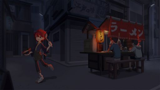 画像ギャラリー No.004のサムネイル画像 / 「深夜のラーメン」，デモ版の配信日が12月8日に決定。約30分でプレイできる2つの章を体験できる予定