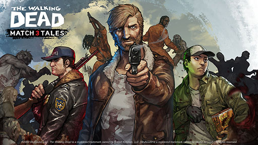 画像ギャラリー No.001のサムネイル画像 / 「The Walking Dead Match 3 Tales」，配信開始。原作のキャラや物語を楽しめるスマホ向けマッチ3パズルゲーム