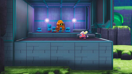 画像ギャラリー No.002のサムネイル画像 / 最強の脚力を持つロボットが，ギミック満載のステージを跳ね回る新作アクション「Fall Up ピョンピョン大冒険」発表。日本語にも対応予定