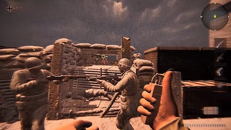 画像ギャラリー No.005のサムネイル画像 / ノルマンディー上陸作戦を舞台にしたFPS「ワールドウォー D-デイ PART ONE」本日リリース。史実に基づいたミッションにAIの味方兵士と挑戦