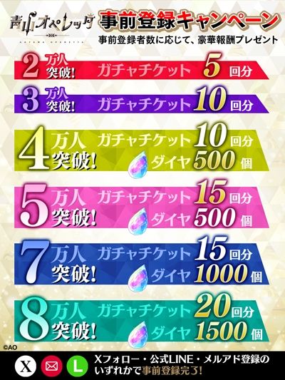 画像ギャラリー No.002のサムネイル画像 / 「青山オペレッタ」，99期生の特別なボイスも聞ける事前登録キャンペーンを開始。メインビジュアルと公式サイトも公開