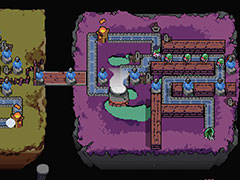 タワーディフェンスと工場自動化ゲームが融合した「Mob Factory」が11月10日にSteamで発売。より効率的な施設を作り，敵を蹂躙しよう