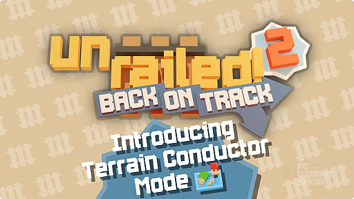 画像ギャラリー No.001のサムネイル画像 / 「Unrailed 2: Back on Track」，ほかのプレイヤーとマップを共有して楽しめるTerrain Conductorツールの紹介動画を公開