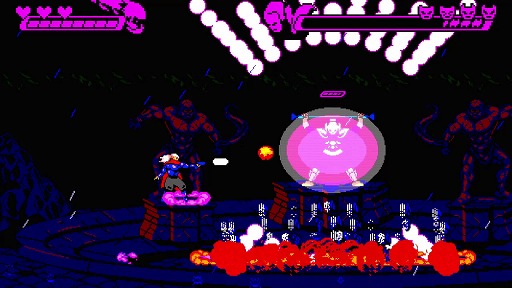 画像ギャラリー No.002のサムネイル画像 / 「Furi」の公式デメイク「Furi Demake - The Chain」がSteamで無料公開へ。原作で最初のボス戦が爽快感あふれる2Dアクションに