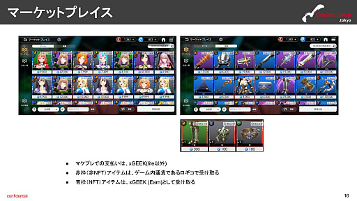 画像ギャラリー No.007のサムネイル画像 / 月刊ブロックチェーンゲーム通信　第12号。今回の分析ターゲットは「De:Lithe Last Memories」