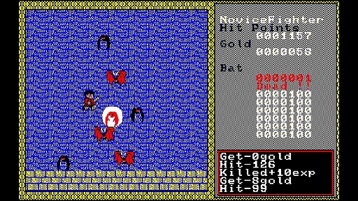 画像ギャラリー No.003のサムネイル画像 / 「ザナドゥ PC-8801mkIISR」，本日配信。PCゲームの歴史にその名を刻む不朽の名作がSwitchで甦る
