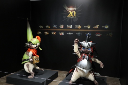 画像ギャラリー No.015のサムネイル画像 / 明日開幕「モンスターハンター20周年-大狩猟展-」発表会＆内覧会レポート。歴代シリーズの武具とモンスターを堪能できる展示が盛りだくさん