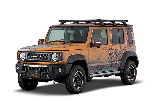 画像ギャラリー No.001のサムネイル画像 / 「モンスターハンター」がスズキとコラボ！ 東京オートサロン2026でコラボ車両を展示＆グッズも用意