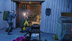画像ギャラリー No.004のサムネイル画像 / 新作FPS「デン・オブ・ウルブズ」，プレアルファ版ゲームプレイ映像を公開。廃銀行内での激しい銃撃戦や，独特のシステム「ダイブ」を確認できる