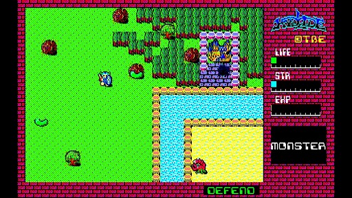 画像ギャラリー No.001のサムネイル画像 / 「ハイドライド PC-8801」，Switch向けにEGGコンソールで配信開始。悪魔バラリスの魔の手からフェアリーランドを救い出そう