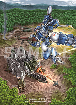 画像ギャラリー No.003のサムネイル画像 / 「重装機兵レイノス2 サターントリビュート」，メカニックデザイナーの稲田 航氏ら4名の作家が手がけた特装版パッケージ向けイラストが一挙公開に