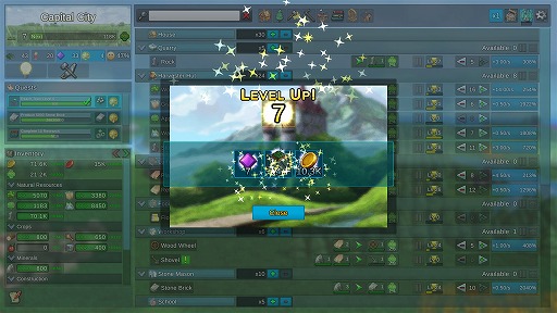 画像ギャラリー No.003のサムネイル画像 / クリック系タウンビルダー「Factory Town Idle」，Steamで正式リリース。シンプル操作で労働者を管理し，町を発展させよう