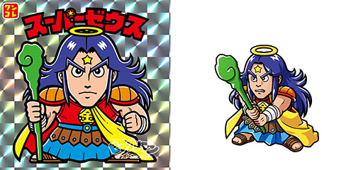 画像ギャラリー No.009のサムネイル画像 / ビックリマンのスマホゲーム「ビックリマン・ワンダーコレクション」，4月19日にリリース決定。若き日のスーパーゼウスも登場