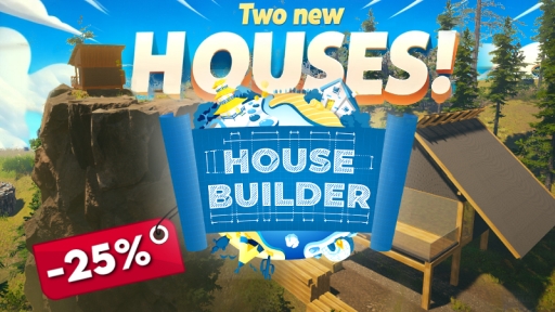画像ギャラリー No.001のサムネイル画像 / 世界中のさまざまな建物の建築が楽しめる「House Builder」，正式版をリリース。1月23日まで25％オフで購入できる