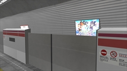 画像ギャラリー No.006のサムネイル画像 / 8番出口ライクな短編ウォーキングシミュレータ「2番線 | Nibansen」，本日配信開始。異変を見つけて地下鉄駅のホームから脱出しよう