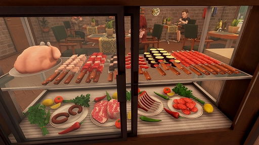 画像ギャラリー No.004のサムネイル画像 / 「Kebab Chefs! - レストラン経営シミュレーター」，正式リリース。ケバブだけでなく，ピザや寿司，ラーメンなど多彩な料理を提供可能
