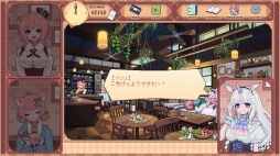画像ギャラリー No.002のサムネイル画像 / ケモミミ×喫茶店×ASMR「けものティータイム」，最新PV＜ある日の喫茶店編＞公開。2024年秋，Steamでリリース予定