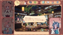 画像ギャラリー No.004のサムネイル画像 / ケモミミ×喫茶店×ASMR「けものティータイム」，最新PV＜ある日の喫茶店編＞公開。2024年秋，Steamでリリース予定